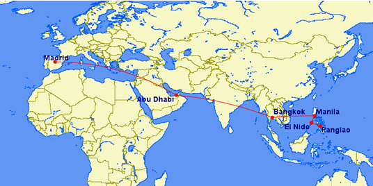 mapa_recorrido FILIPINAS